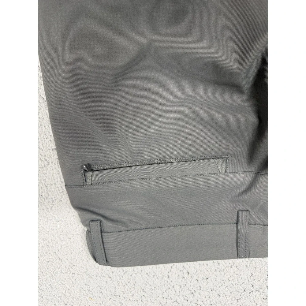 Jack Archer Pants Mens 31x34 Gray Microfiber‎ Stretch Chino Performance Casual